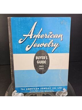 1963-64 American Jewelry Co Ltd Vintage Buyer's Guide Book Collectible History